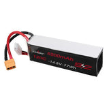 URUAV 14.8V 5200mAh 120C 4S LiPo Battery XT90 Plug for RC Drone