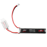 URUAV 7.6V 300mAh 45C 2S LiPo Battery PH2.0 Plug for RC Drone