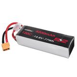 URUAV 14.8V 5200mAh 120C 4S LiPo Battery XT90 Plug for RC Drone