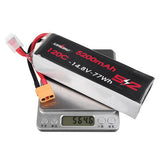 URUAV 14.8V 5200mAh 120C 4S LiPo Battery XT90 Plug for RC Drone