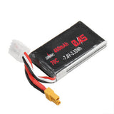 URUAV 7.4V 450mAh 70C 2S HV LiPo Battery XT30 Plug for RC Drone