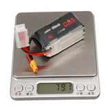URUAV 11.1V 850mAh 75C 3S LiPo Battery XT30 Plug for RC Drone