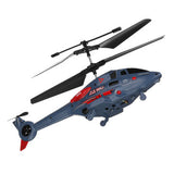 S727 2.4G 4CH Coaxial Double-blade Altitude Hold Automatic Power-off Protection Fall Resistant USB Charging Electric Light Alloy Helicopter RTF