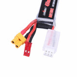 URUAV 7.6V 450mAh 80C/160C 2S HV 4.35V Lipo Battery XT30 Plug for FPV Racing Drone