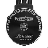 Racerstar 4276 4Pole Brushless Motor 2000kv 2250kv for 1/8 RC Car Parts