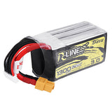 2Pcs TATTU R-LINE Version 3.0 22.2V 1300mAh 120C 6S1P Lipo Battery XT60 Plug for iFlight Nazgul5 227mm 4S 5 Inch FPV Racing Drone