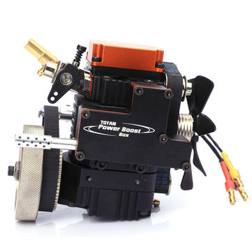 toyan power boost box 4 Stroke RC Engine Test The Toyan FS S100 G Engine